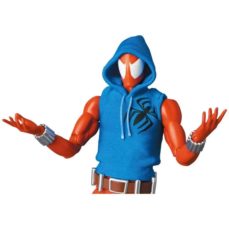 CT KO Mafex 186 Scarlet Spider Man Action Figures Mafex 190 Spider Man Movable Statues Model Doll Collectible Ornaments Gift