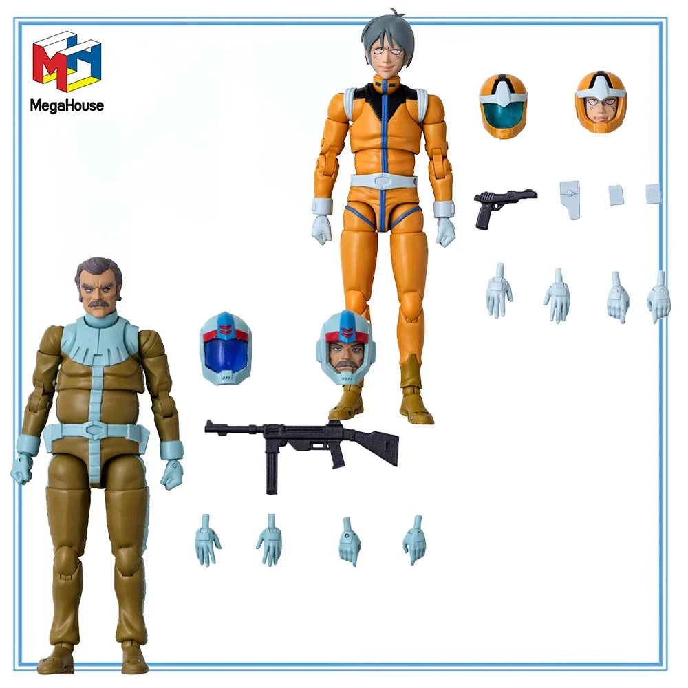 100% Original MegaHouse G.M.G. Collection Kidou Senshi Gundam Ramba Ral Principality of Zeon (Normal Suit Ver.) Kai Shiden