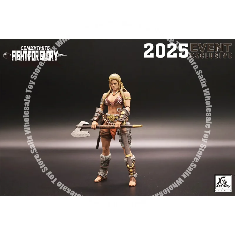 In Stock XesRay Fight For Glory 1/12 Action Figure Combatants 2025 Event Exclusive Gold Hildr Anime Model For Gift Model Toys