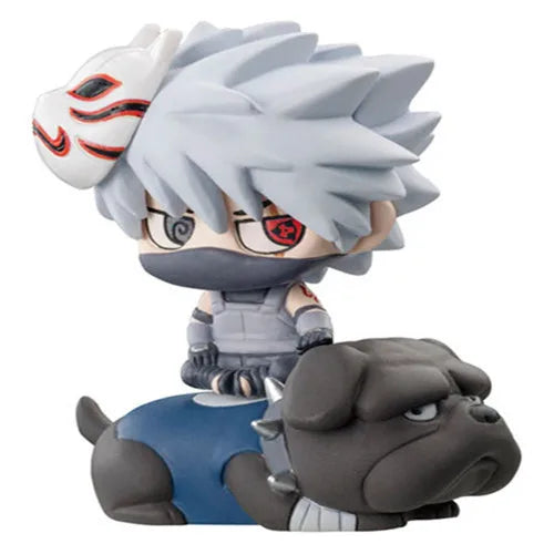6pcs/set Anime Q-version NARUTO Necromancy Ninja War PVC Action Figures Kids Toys New Year's Christmas Gift 6cm