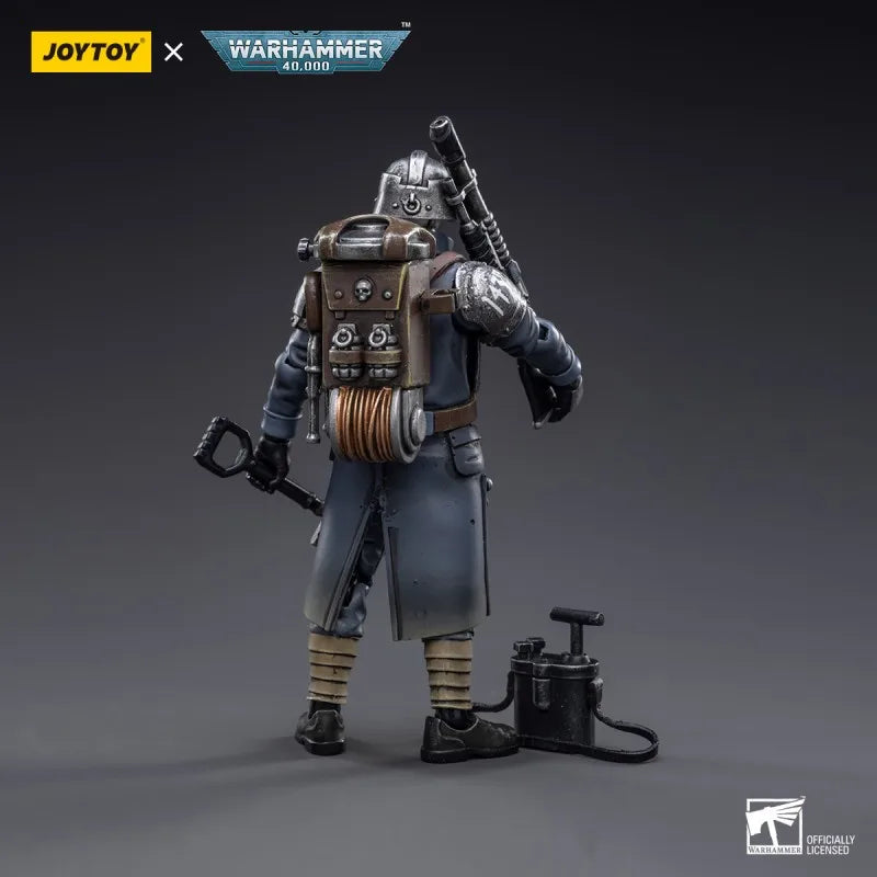 [In Stock] JOYTOY Warhammer 40K Astra Militarum Death Korps of Krieg Veteran Squad Sergeant Guardsman 1/18 Action Figure Dolls