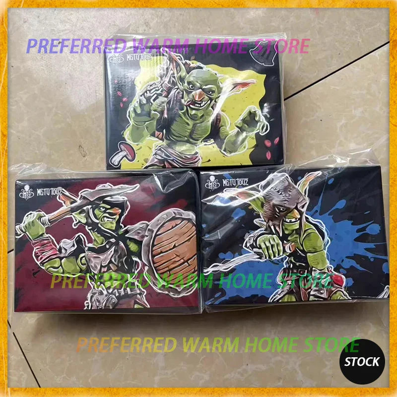 Auf Lager Memory Toys Kobold-Dieb & Krieger & Metzger Bewegliche Modellspielzeuge Metytoyz Mety toyz Abenteuerwelt Kobold-Set von 3