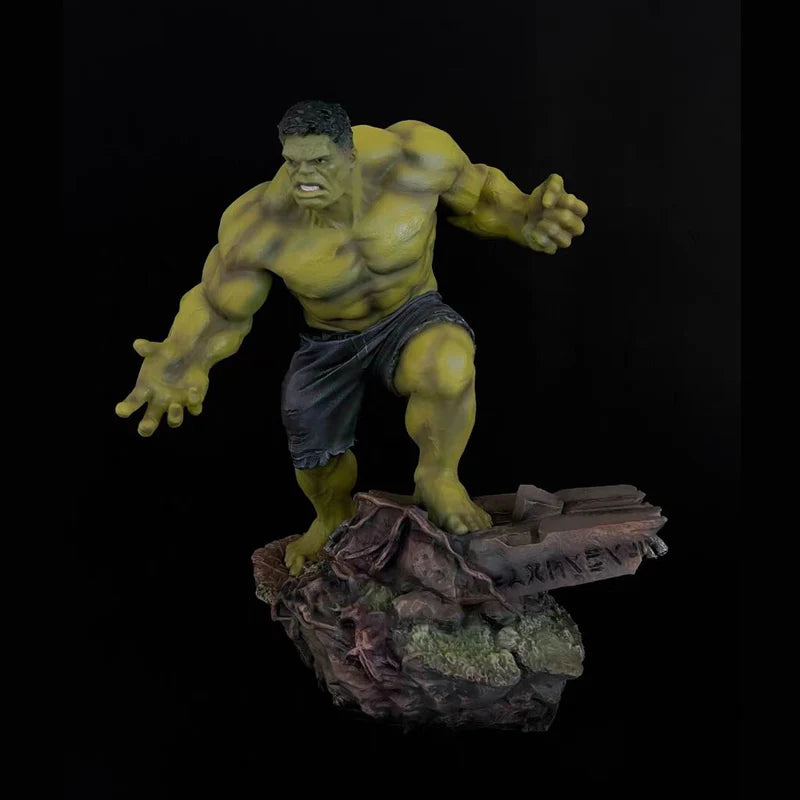 50cm Marvel Comics Figur Robert Bruce Banner Hulk Großes Harz Anime Sammlungsmodell Desktop Ornament Dekorationen Kinderspielzeug