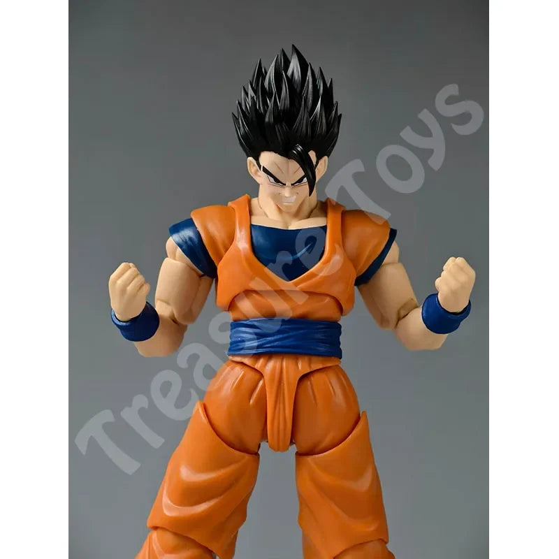 Black Hole Toys Son Gohan Head Sculpt Dragon Ball Mystic Ultimate Son Goku Head Accessories Anime Action Figure Toys Gifts