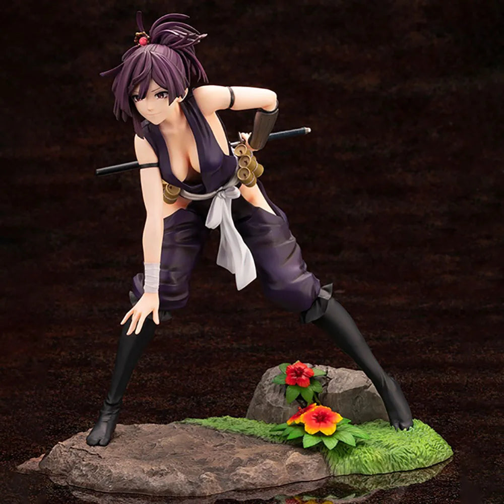 Original in Stock Kotobukiya ARTFX J Jigoku Raku Yuzuriha Anime Figure Action Figure Collection Series Model Toys Garage Kit