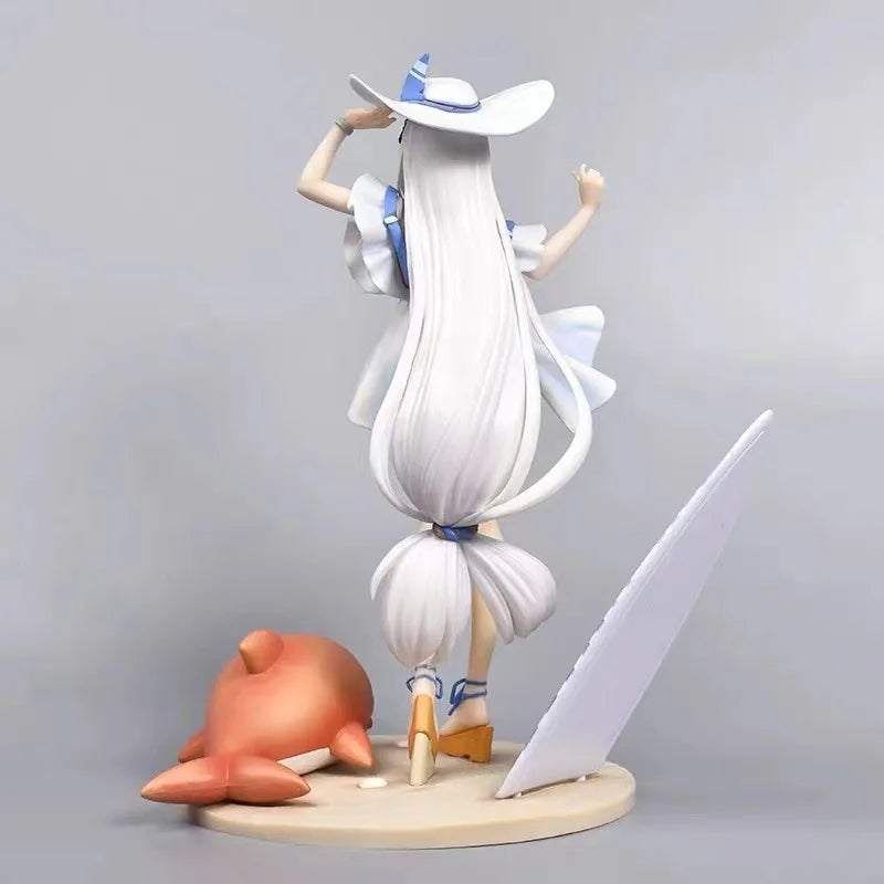 Arknights Skadi Ver Beach Summer Swimsuit Figure Anime Peripheral Collectible Model Statue Desk Decor Boxed Gift for Fans