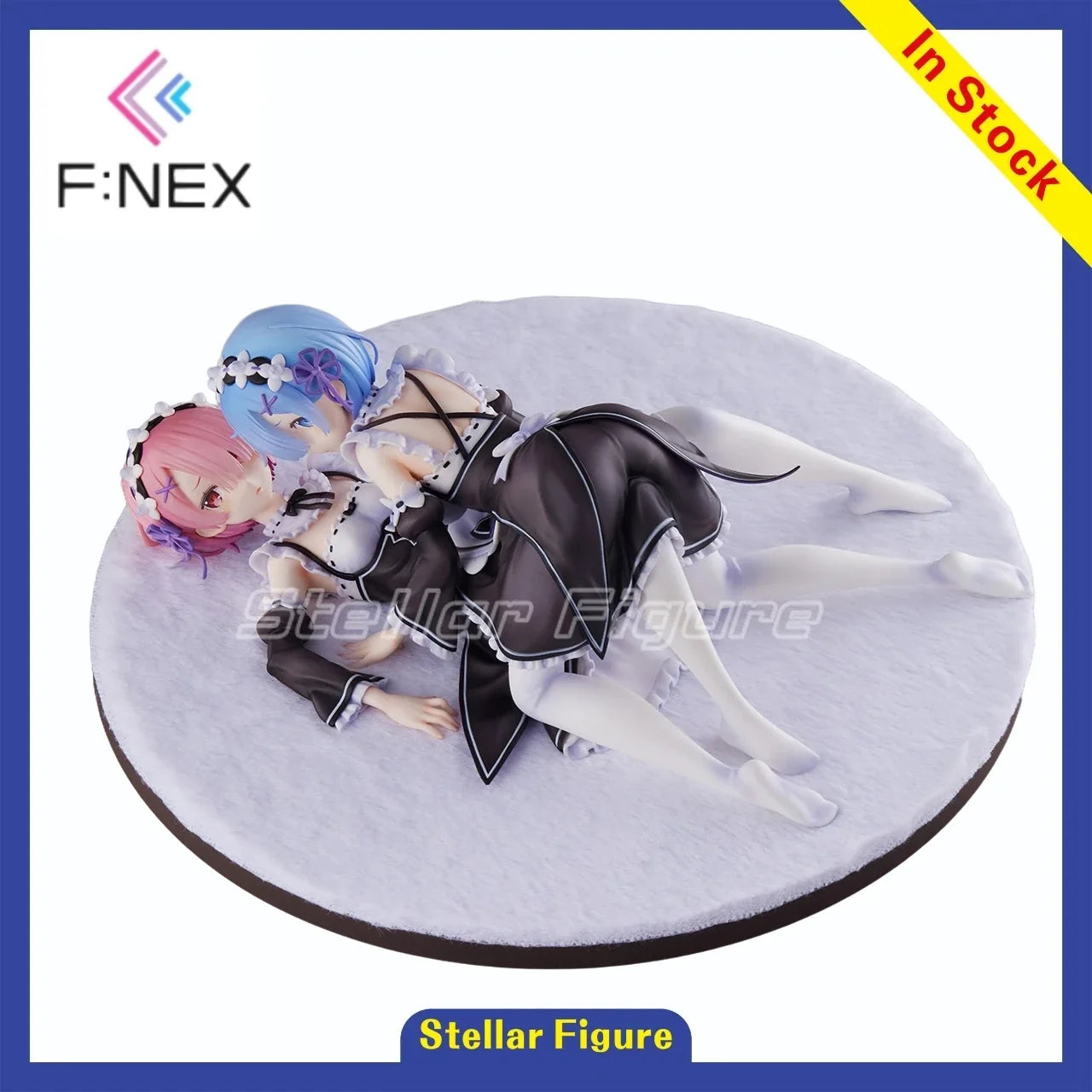 【SF】In Stock F:NEX Re: Life A Different World From Zero REM RAM 1/7 Scale Figures Model Collection Original