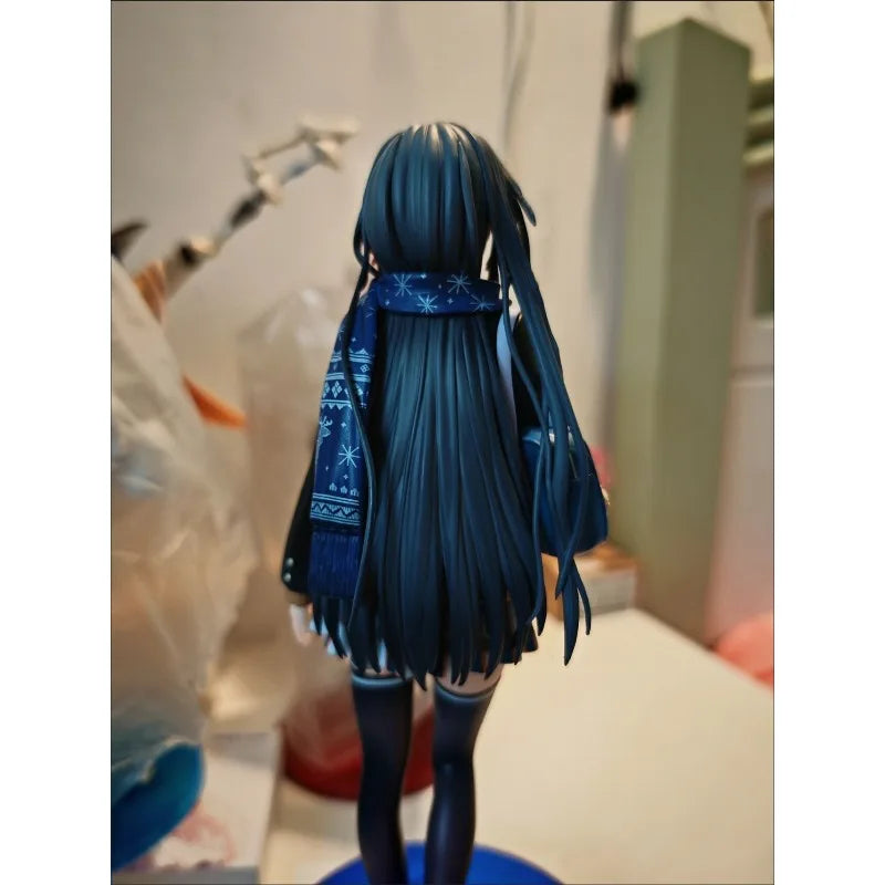 24cm Beautiful Girl Figure Yukinoshita Yukino Beautiful Girl Anime Collectible Model Desktop Decorations Holiday Gifts Kids Toys