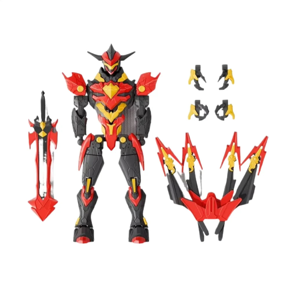 Blade Building Block Human Figure Doll Model Assembly Machine Armor Movable Joint Human Simulation Doll Children's Toy Gift