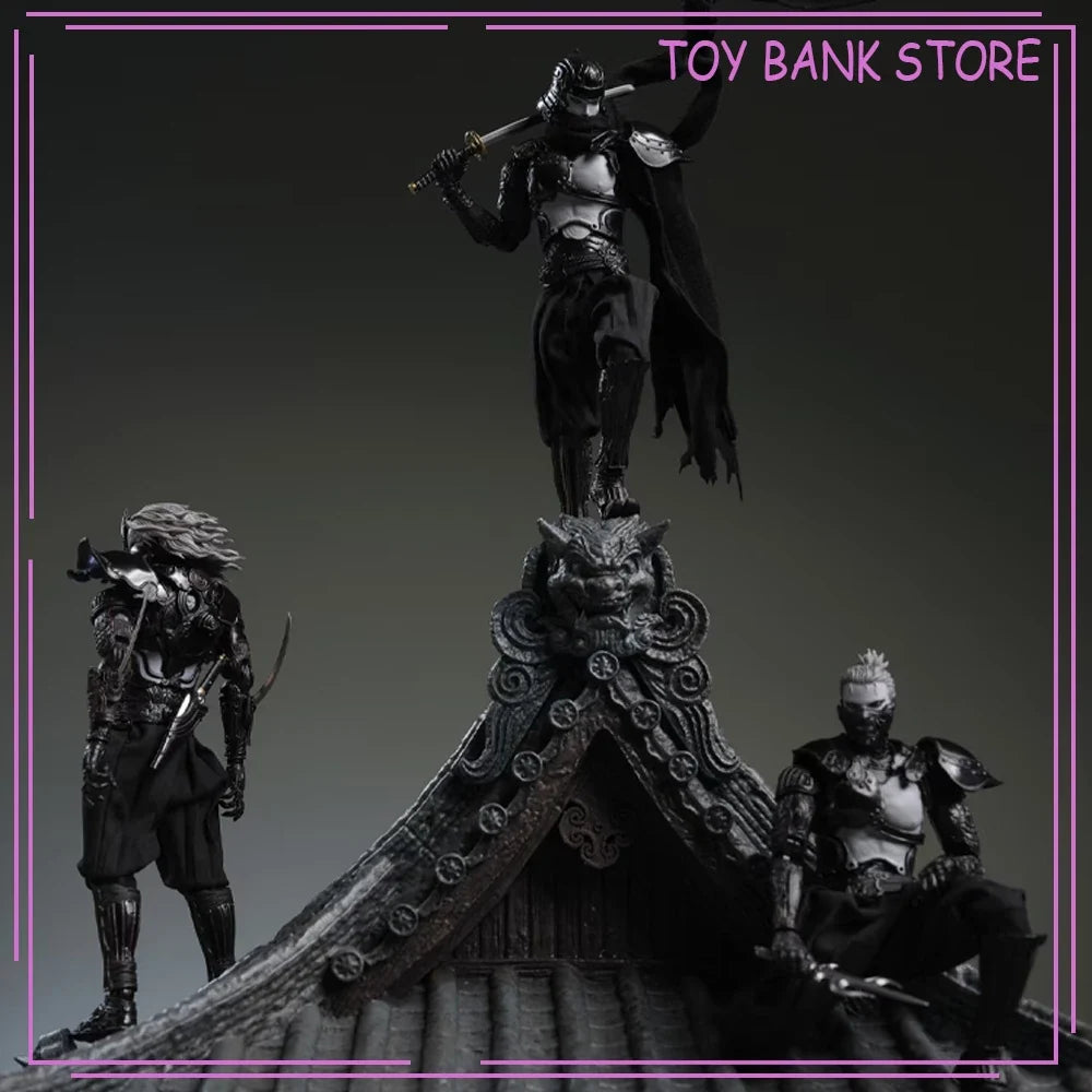 In Stock BURNINGSOULS Movable Model Toys DARKCROWN TOYS Samurai Anime Figure 6 INCHES SCALE Action Figure Collectible Model Toys