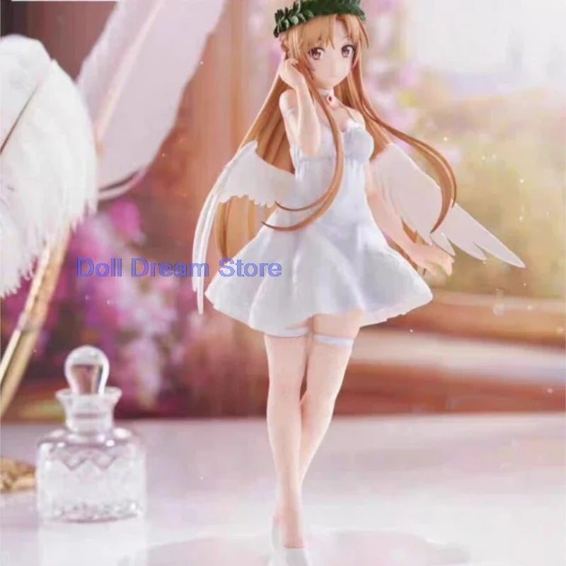 2026 in stock 100% genuine Japanese original anime Yuuki Asuna angel PVC action figure collectible model toys