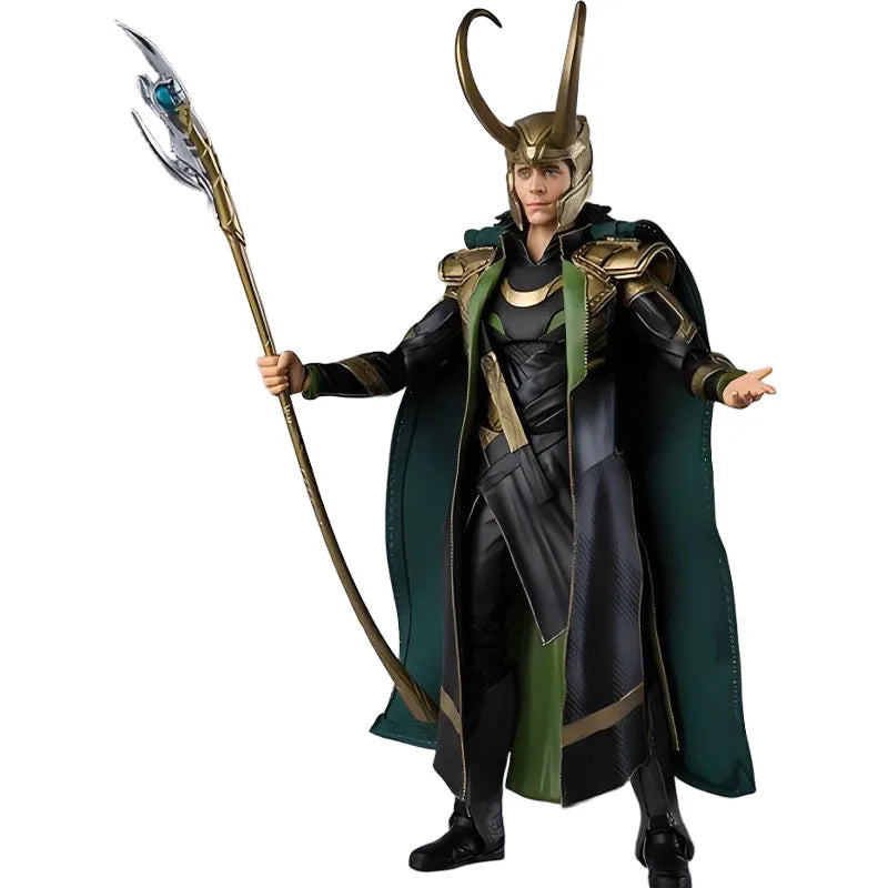 Bandai Original S.H.Figuarts Avengers Hulk & Loki Anime Action Figures Toys for Boys Christmas Gift Collectible Model Ornaments
