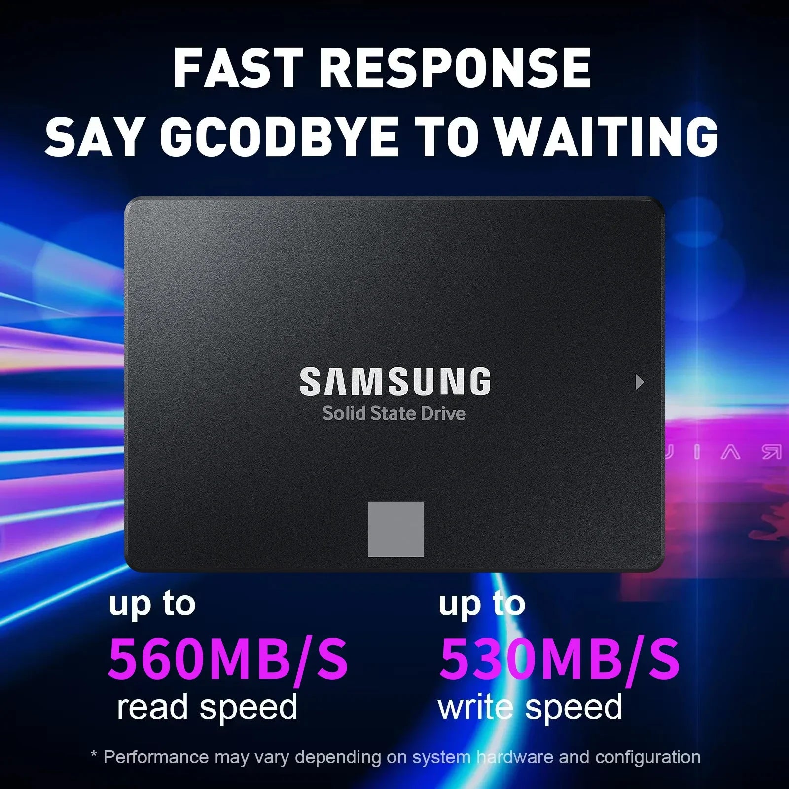 SAMSUNG 870 EVO SSD SATAIII MLC Internal Solid State Disk 2.5 HDD Hard Storage Drive For Laptop Microcomputer Desktop PS4 PS5