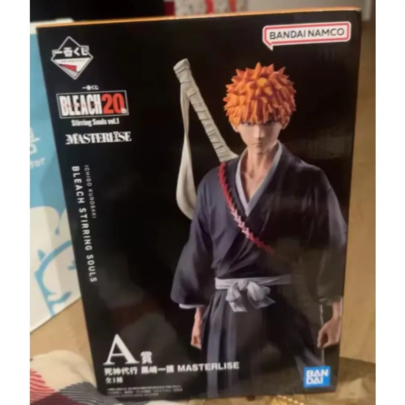Bandai Ichiban Kuji BLEACH 20th Stirring Souls Vol.1 Kurosaki Ichigo Aizen Sousuke Grimmjow Jaegerjaques Anime Figure Toy