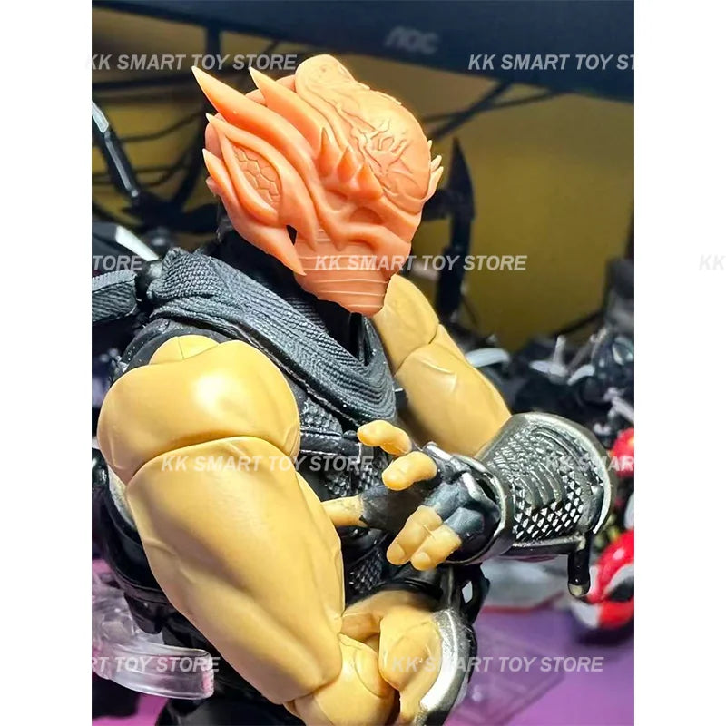 New AC Factory Ryu Hayabusa Kaiyodo Revoltech Amazing Yamaguchi Ninja Gaiden Ryu Hayabusa Action Figure Ko Models Custom toys
