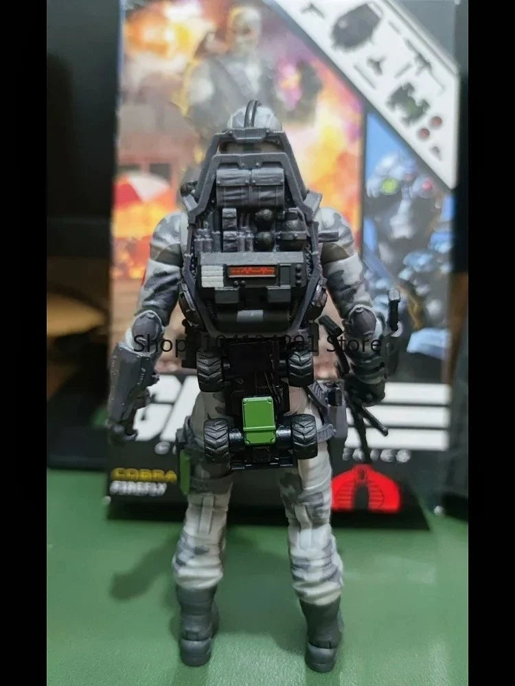 Original GI Joe 6-inch Action Figure: Nukuchu, Firefly, Scarlet Cobra Action Figure Collectible Toy for Kids