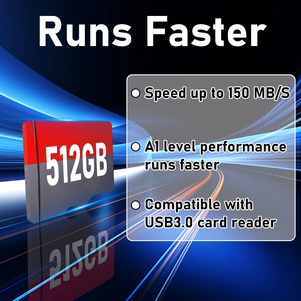 512G Game TF Card For N64/PS3/PS2/PS1/PSP/SS Playnite&Retrobat OS Memory Card For ROG ALLY/Win Handheld/PC Built-in 38000+ Games