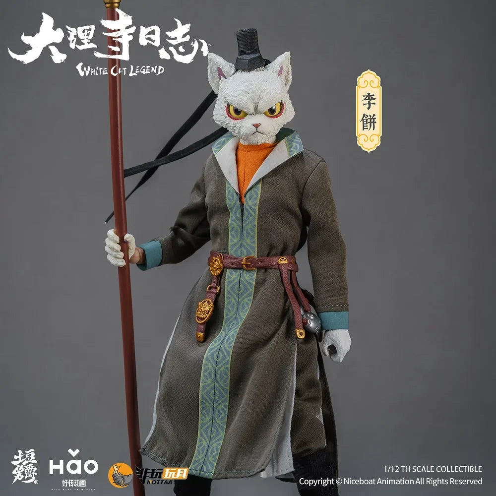 NEW IN STOCK Original Non-Play Toys Dali Temple Log Li Cake Demon Cake Cat Master 1/12 Movable Soldier Figure Toy