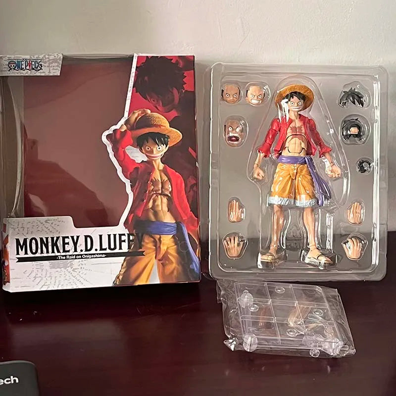 Monkey D Luffy Figure White Nika Luffy S.H.Figuarts Luffy SHF Figure Movable Joints Collection Model Toys Birthday Gifts