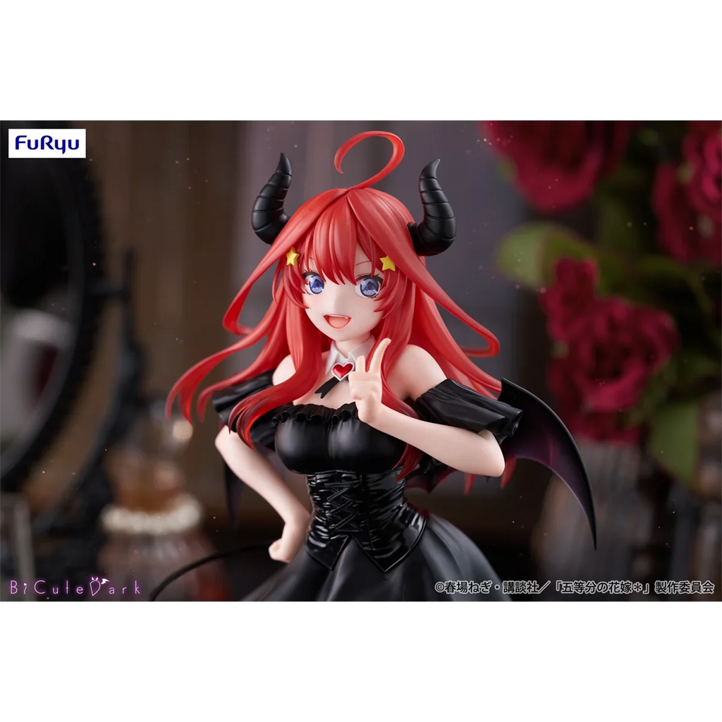 Newest FuRyu BiCute Dark Nakano Itsuki Anime Figures The Quintessential Quintuplets Bishoujo Ornaments Fine Collectible Toys