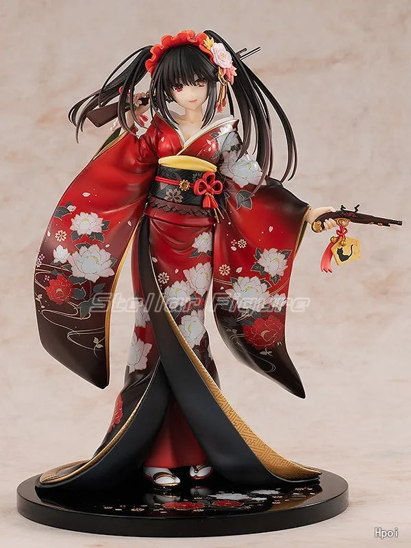 【SF】In Stock Original KADOKAWA GSC KDcolle Date A Live Kurumi Tokisaki 1/7 Scale Figures Model Collection Anime