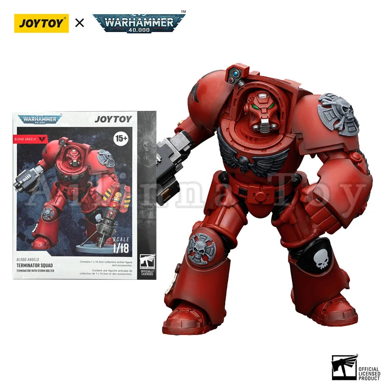 JOYTOY 1/18 Actionfigur 40K Blood Angels Terminator Squad Anime Militärmodell