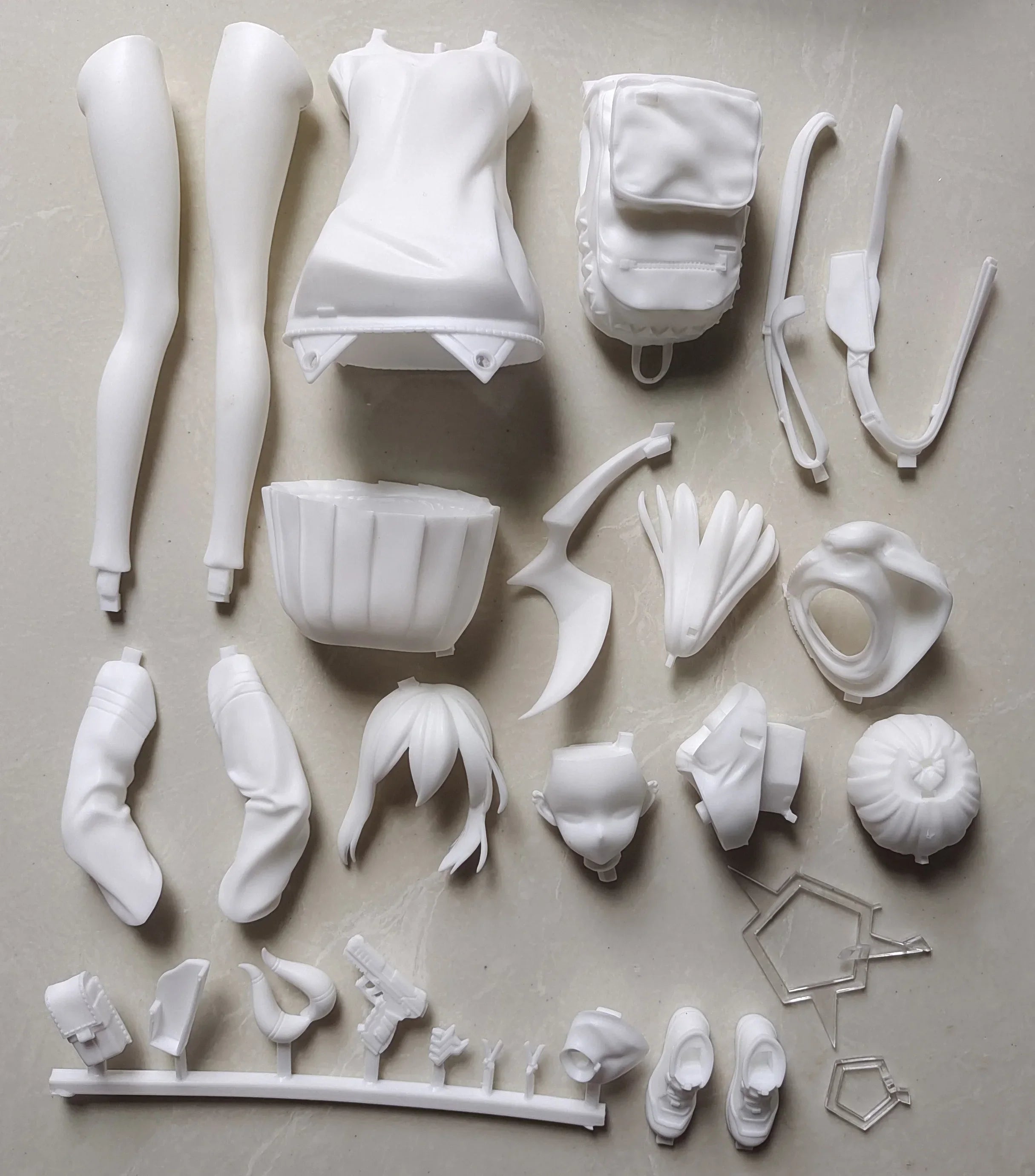 Anime Game Blue Archive Onikata Kayoko Figures kawaii resin GK DIY manual White assembly Model Statue Toys doll Collection Gifts