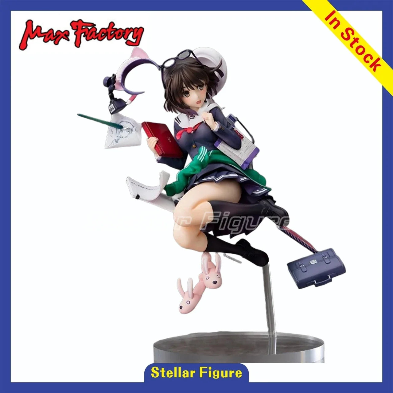 【SF】In Stock Max Factory GSC How To Raise A Passerby Heroine Kato Megumi 1/7 Scale Figures Original Model Collection