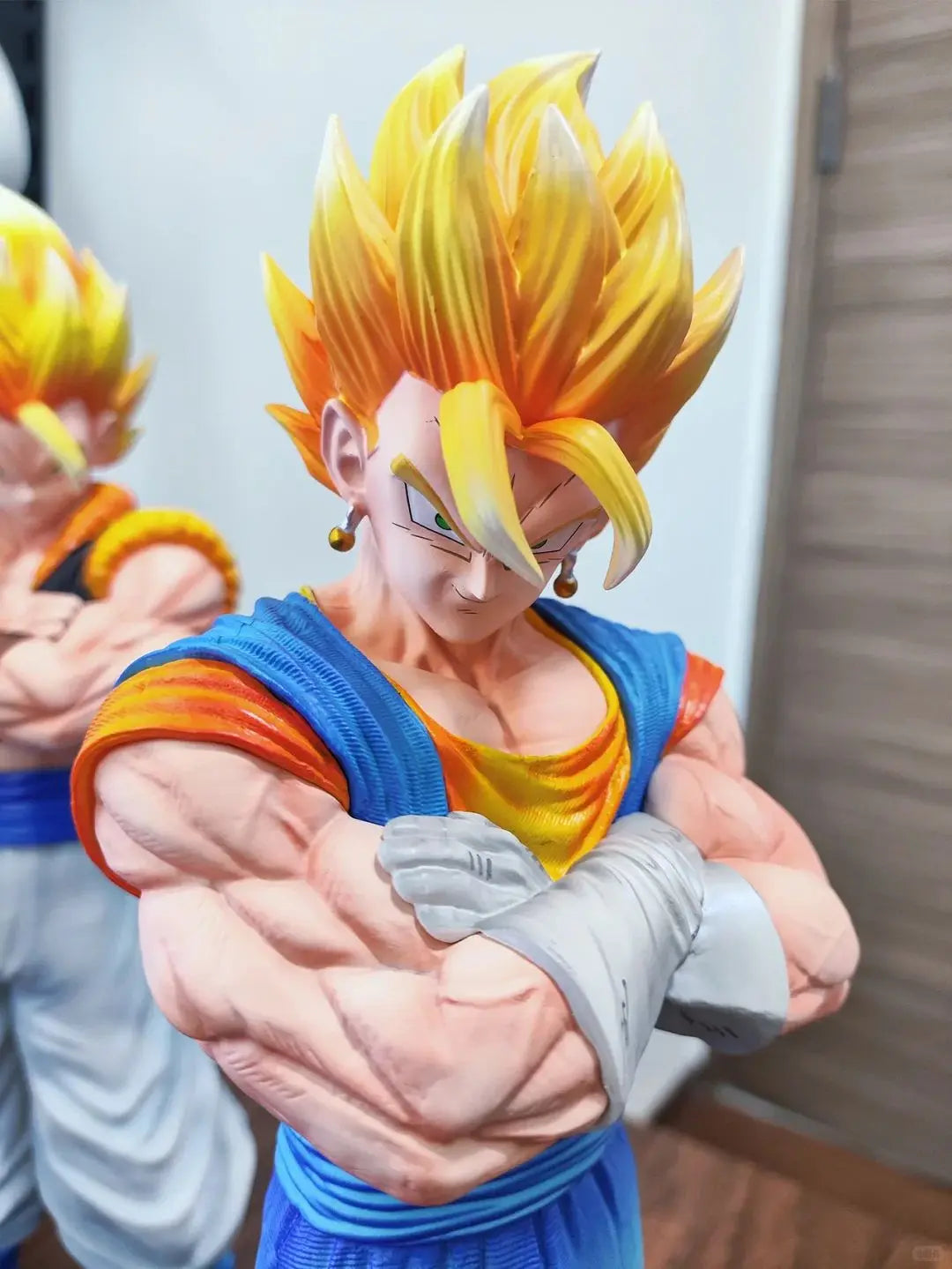 Dragon Ball Z JT Studio Gogeta & Vegito 30cm Articulated Figure Fully Painted Resin Collectible Statue, Posable Anime Model Gift