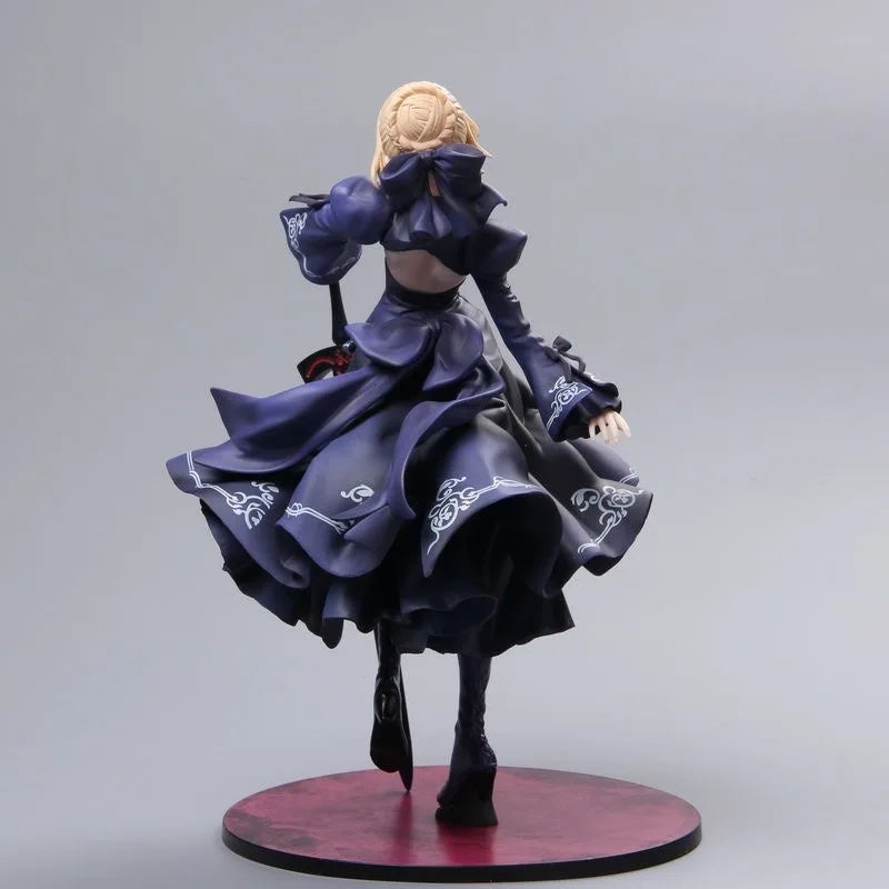 25cm Fate/Grand Order Sexy Anime Figure Altria Pendragon Action Figure Saber Alter Figure Adult Collectible Model Doll Toys Gift