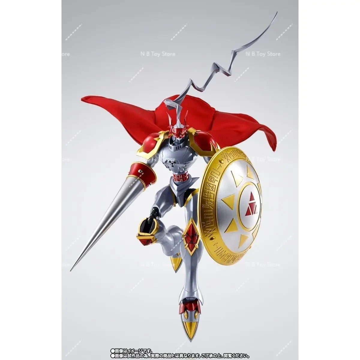 Mobile Dukemon/Gallantmon Toy Model, SHF, Original Bandai, S.H.Figuarts, Rebirth of Hoiy Knight, Royal Knights, in Stock