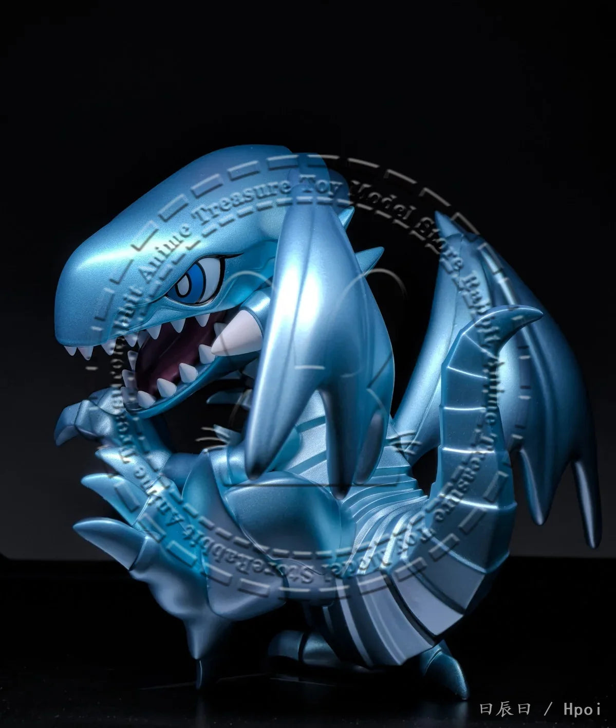 In Stock Original Genuine MegaHouse MEGATOON YuGiOh Figure BlueEyes White Dragon Chibi Style Collectible Toy