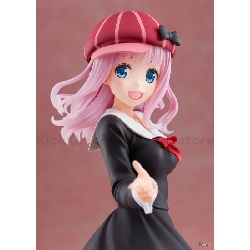 Original in Stock WAVE Kaguya-sama: Love Is War Season Fujiwara Chika Toys Statue Model Doll Ornaments Gift Figure Collection