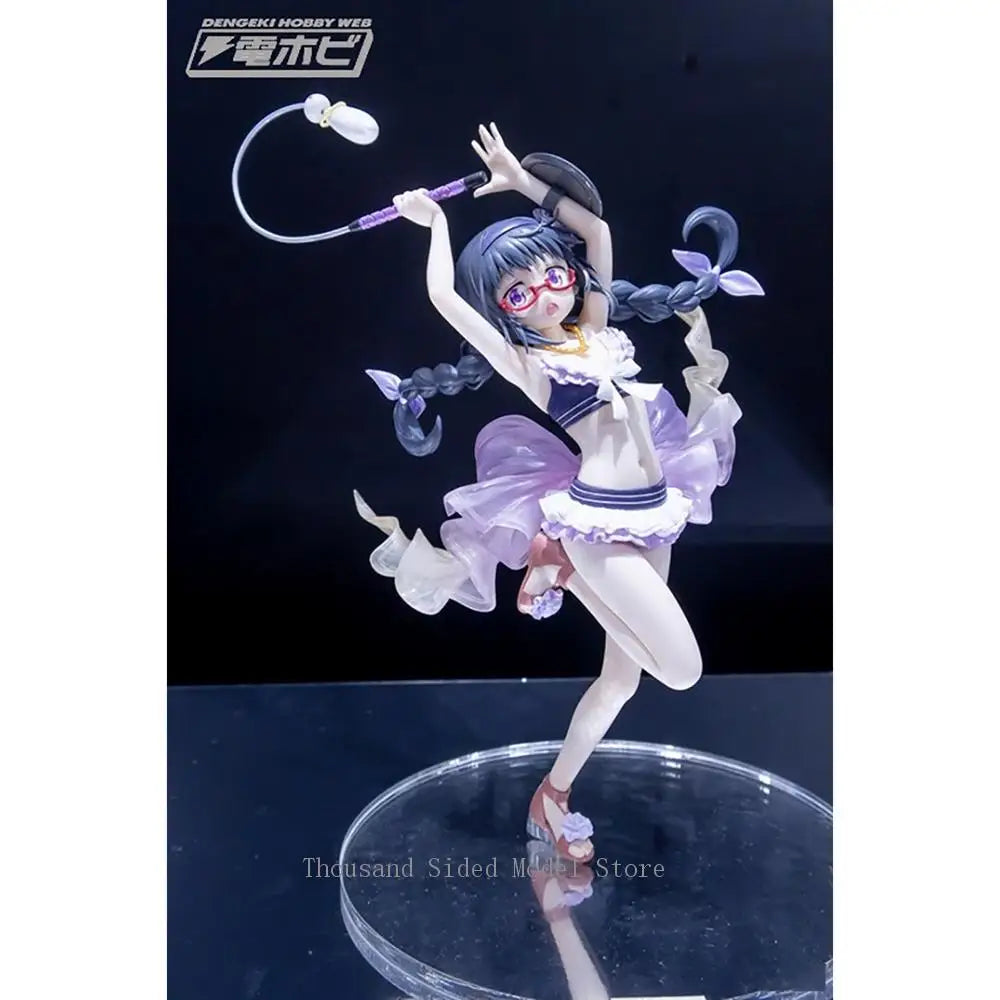Original Konami Splash Girls Kaname Madoka Akemi Homura Action Figure (Puella Magi Madoka Magica Side Story) Anime Toy Model