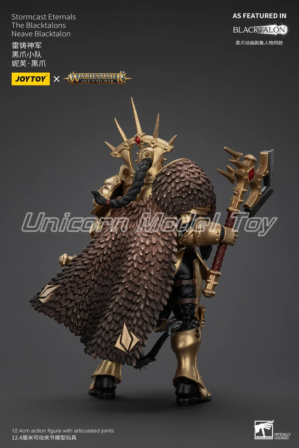 In Stock Original JOYTOY Warhammer 40K Stormcast Eternals The Blacktalons Neave Blacktalon 1/18 Action Figure Model Toys Gifts