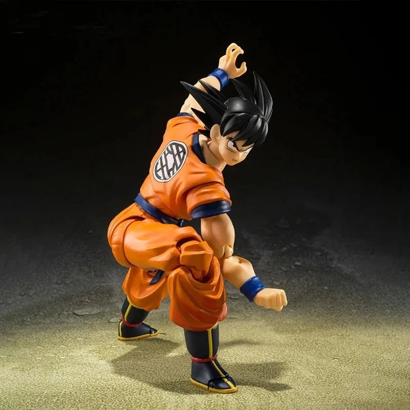 In Stock Bandai SHFiguarts Dragon Ball Z Son Goku The Lowest Born Saiyan Limited Anime Figure Action Model Collectible Toys Gift