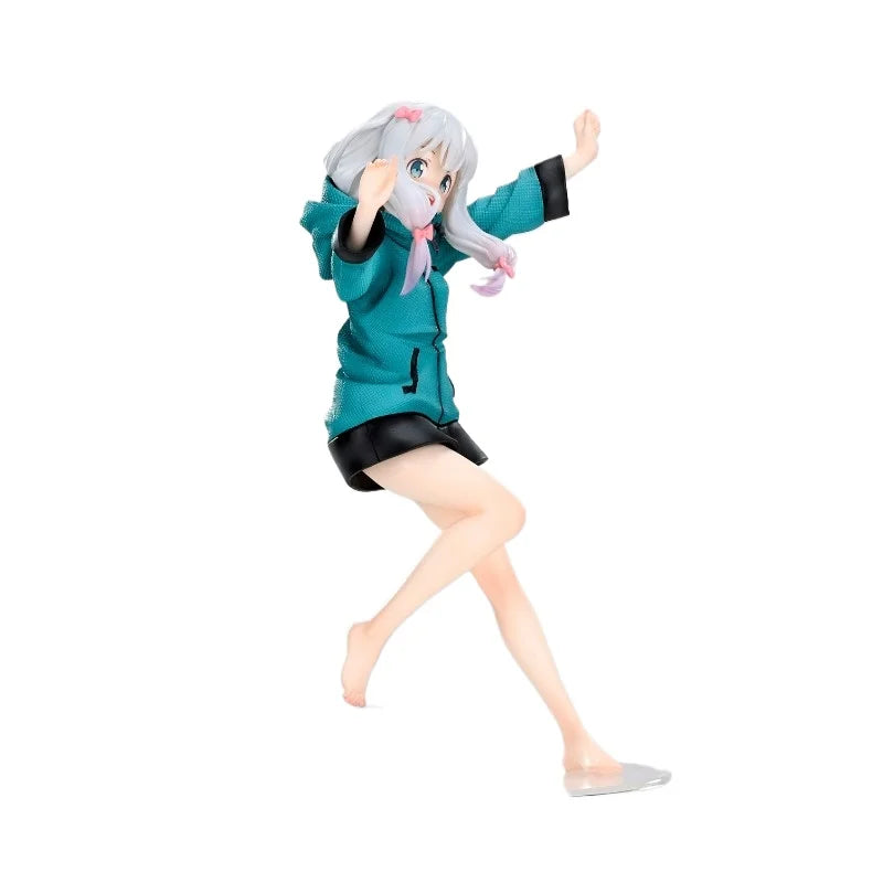 In Stock Genuine TAiTO Eromanga Sensei Izumi Sagiri Coreful Figure Parka Ver Anime Figure Garage Kit Anime Cartoon Model Toys