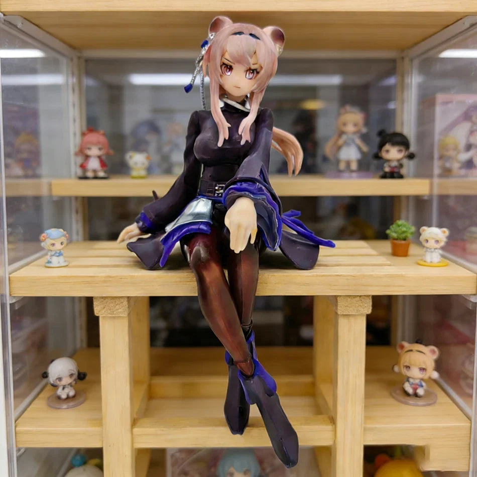 Newest  Arknights Lin Anime Figure Original Bishoujo Ornament Collectible Model Toy 14cm Doll Model decoration brithday gift