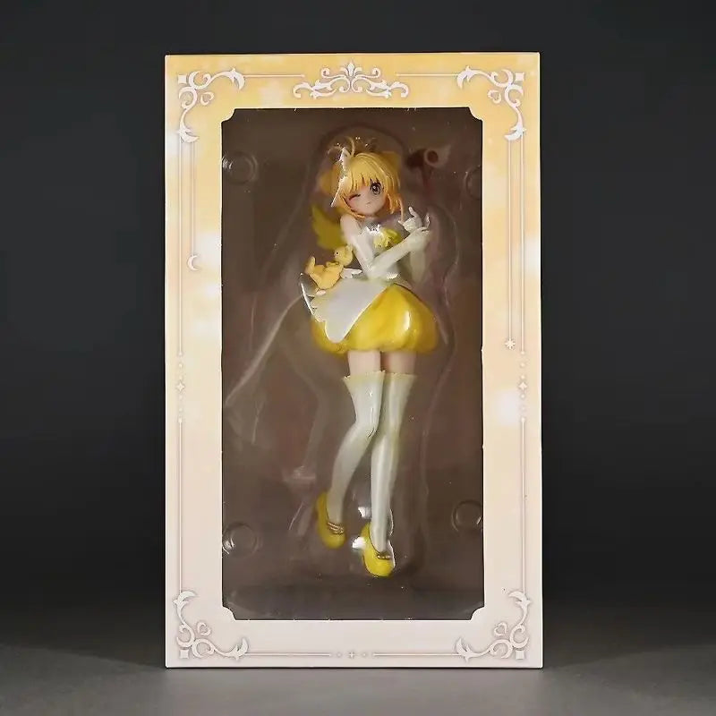 New Kids Gifts Anime Card Captor Figure Kinomoto Sakura Figures Action Models Statue Collection Doll Toys Desk Decoration
