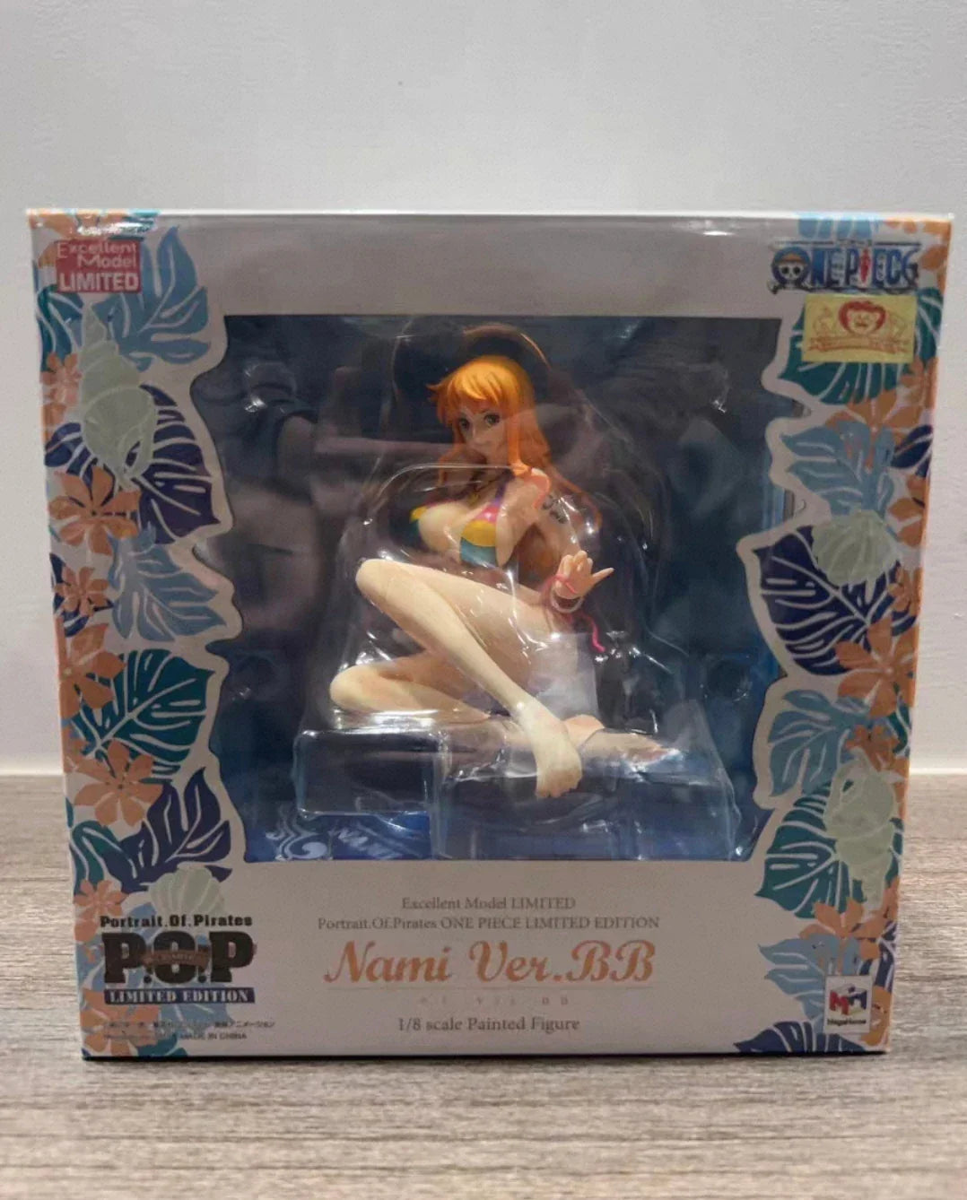 MegaHouse  POP "Limited Edition" Nico Robin Boa.Hancock Nami Ver.BB Handmade Model Anime Character Figurines Collectible