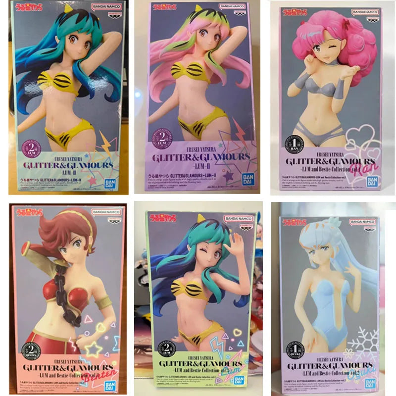 Bandai Genuine BANPRESTO Urusei Yatsura LUMII and Bestie Collection Vol.3 Benten Ran Anime Action Figure Model Toy Ornament Gift