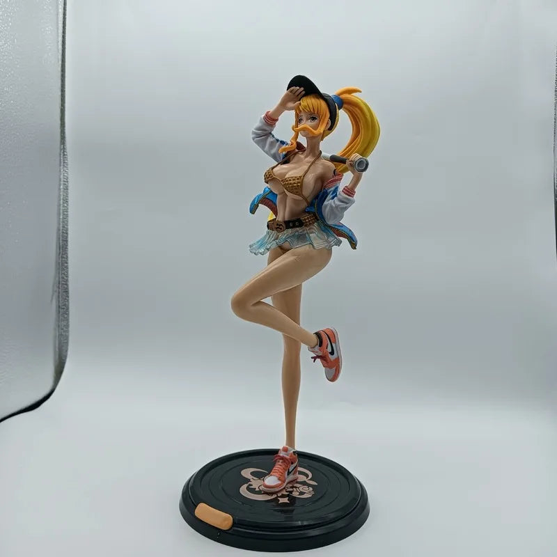 Pirate Shipper Series GK Street Fashion Nami Action Figure Trendy Female Emperor Robin Statue Model Decoration Collectible Toy