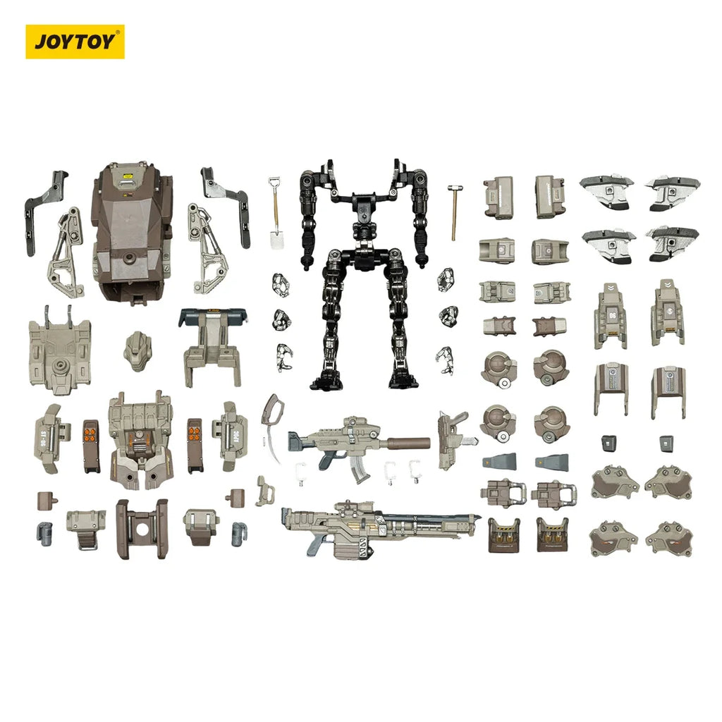JOYTOY 1/25 Action Figure APOC Series Sky Striker Precision Strike Mech UNSC Assaulter Samuel Anime figures Toys