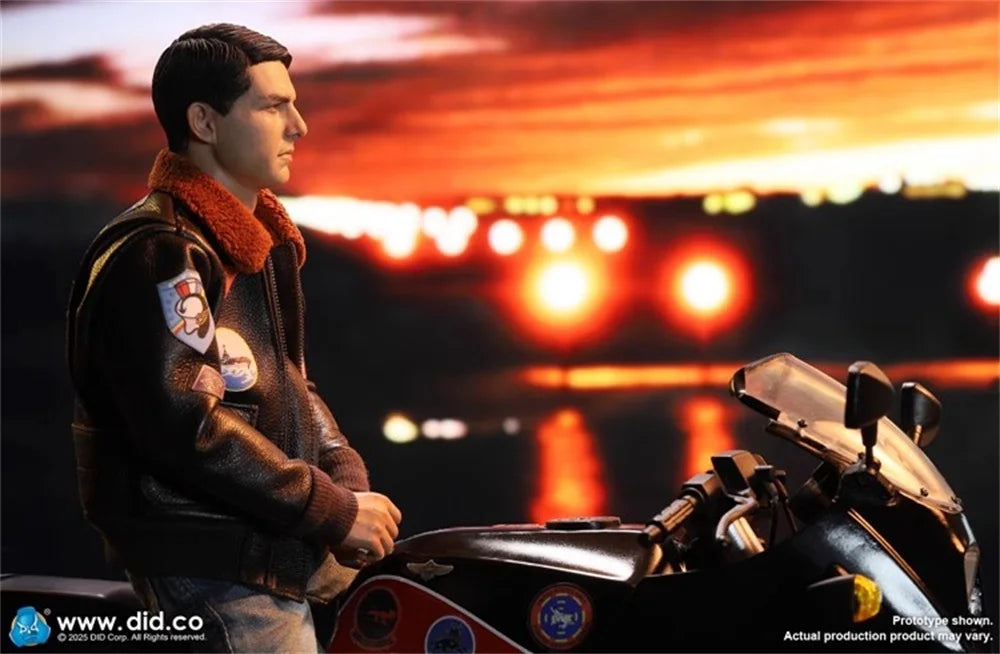 For Sale 1/6 DID MA80181 US. Soldier Doll Handsome Guy Tom Cruise Top Gun Full Set Moveable Action Figure Gift For Fans Collect
