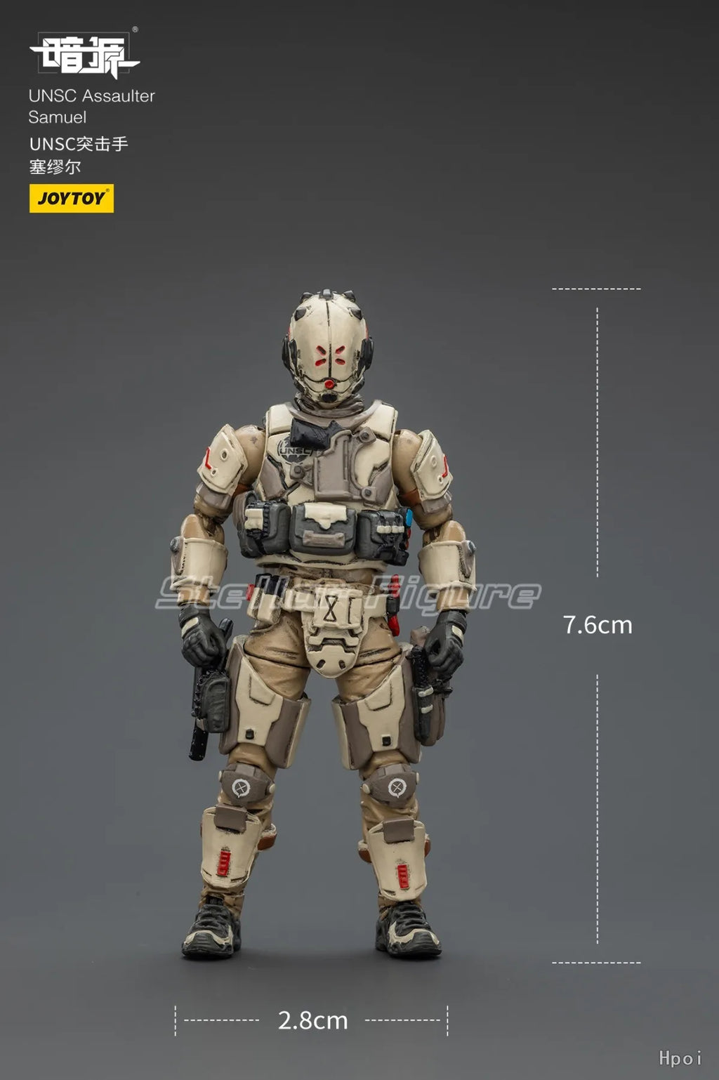 【SF】JOYTOY Dark Source 1/18 Action Figure UNSC Assaulter Samuel Model Toys Gifts Collection Ornaments