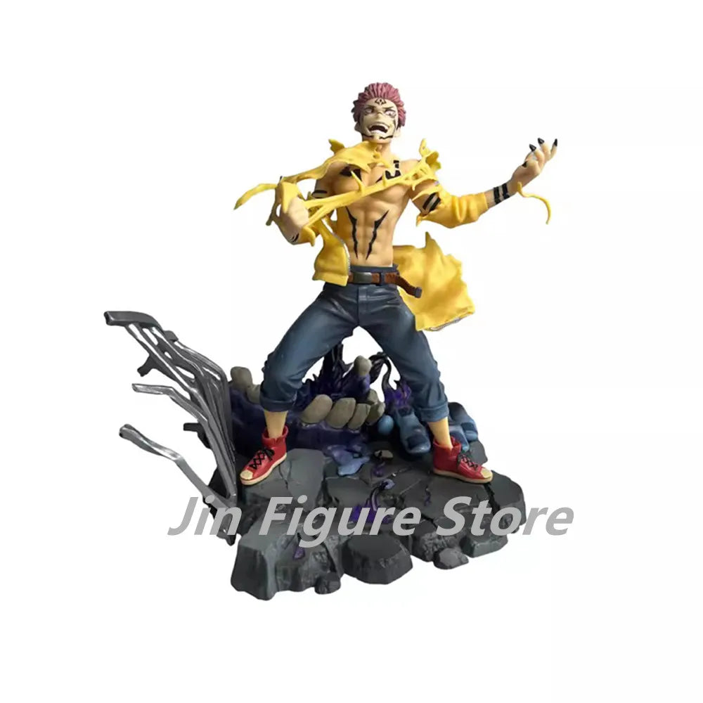 27cm Jujutsu Kaisen Ryomen Sukuna Figure Model Toy PVC SSF eStream MAPPA Action Figures Statue Collecting Decorative Gifts