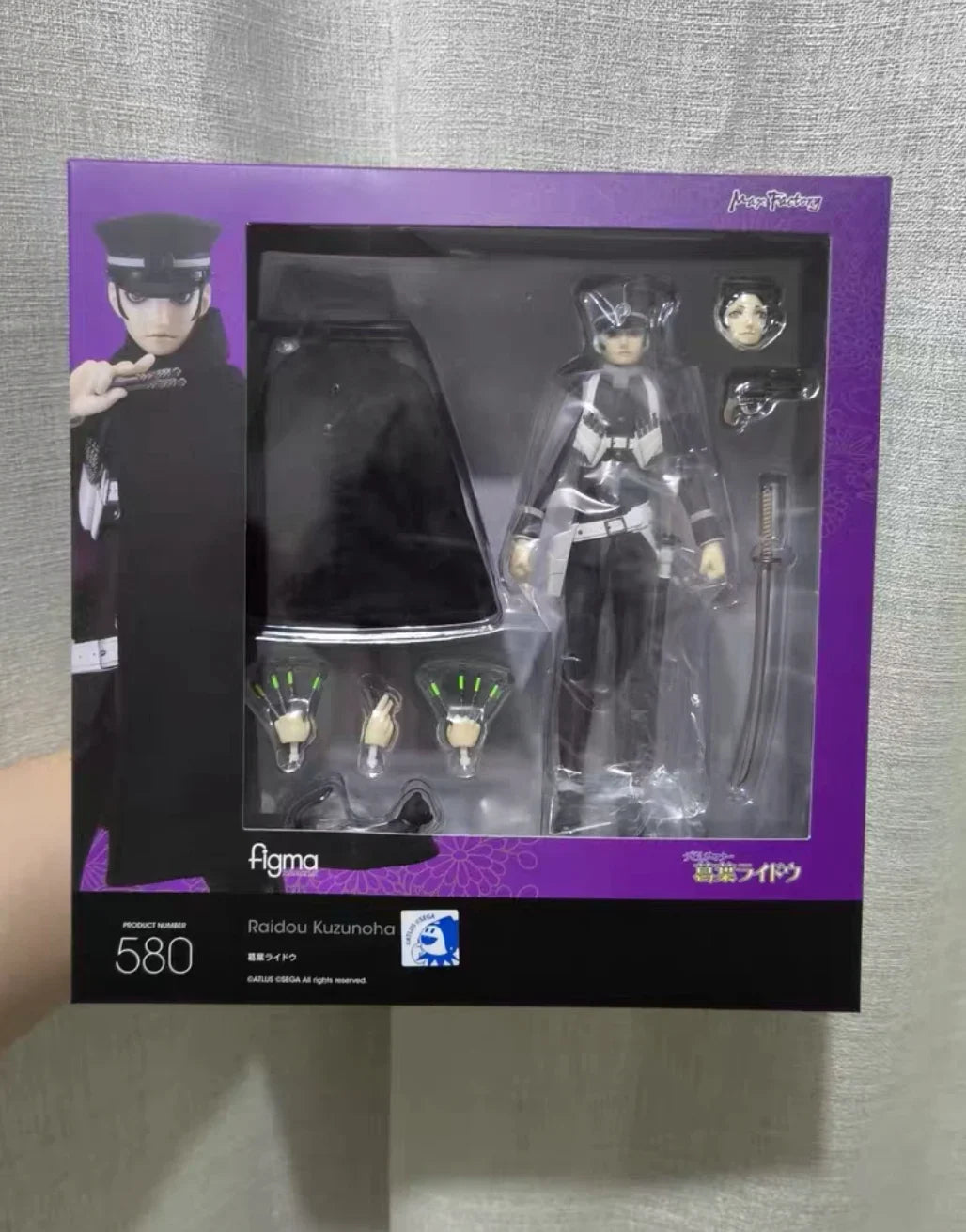 Original Brandneu ‌Auf Lager ‌Max Factory figma #580 Devil Summoner Kuzunoha Raidou Bewegliche Actionfigur
