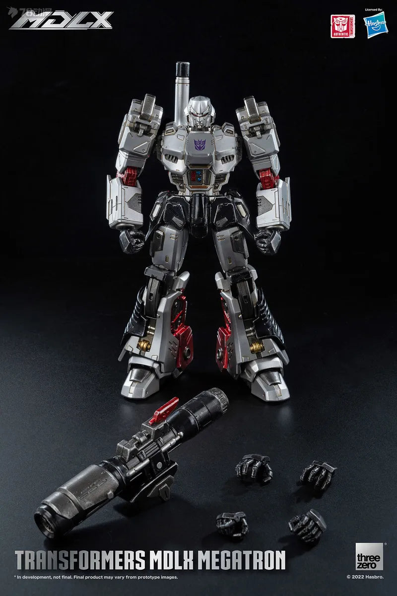 Auf Lager Transformed Toys Threezero 3A MDLX G1 Megatron Fertiges Super bewegliches Legierungs-QWA-Modell