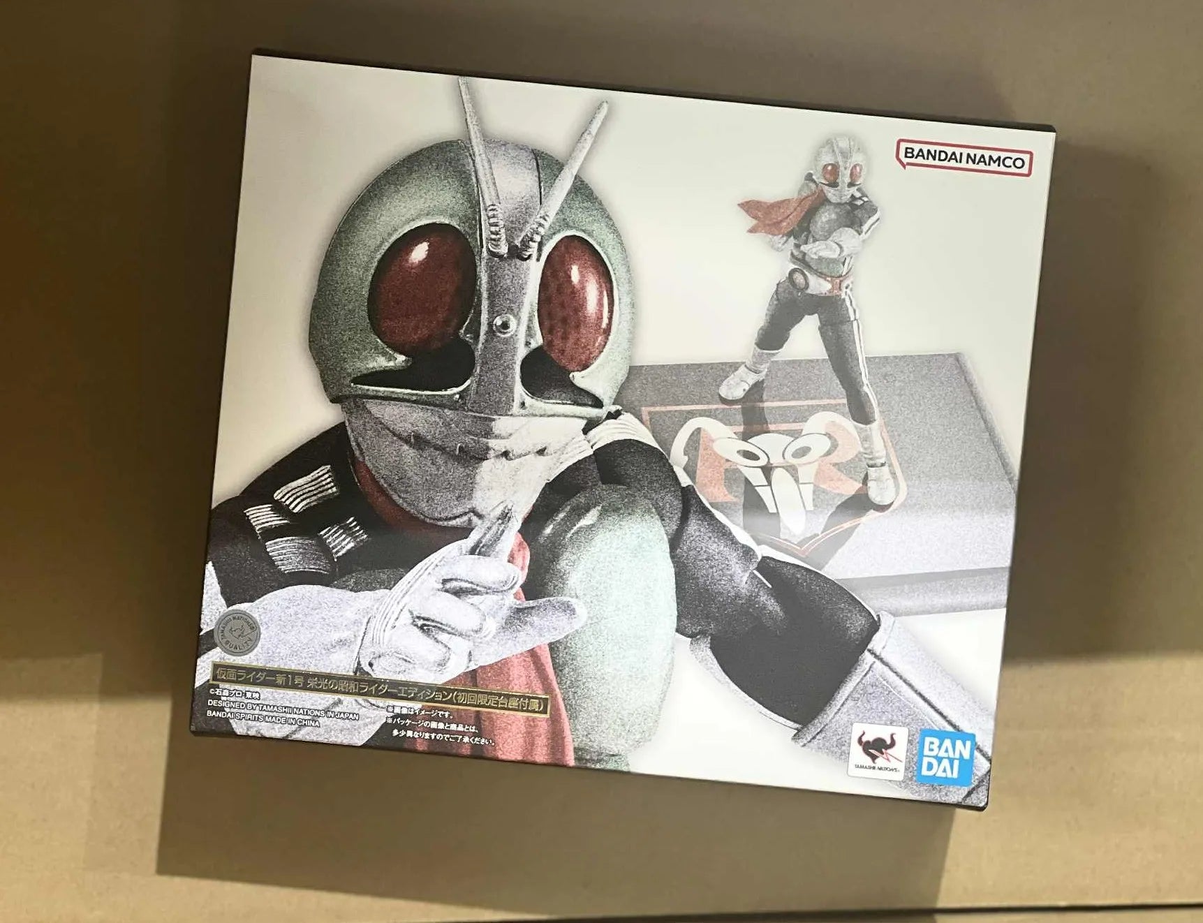 Bandai Shf Kamen Rider New No. 1 Edition New Cyclone And Showa Rider Action Figure Model Collectible Toys In Stock