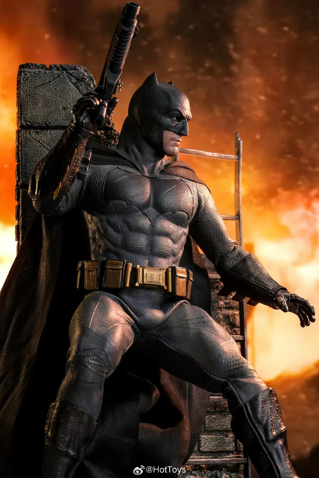 [In Stock] HOTTOYS HT MMS731 MMS732 Batman Light Armor Edition 2.0 Big Book BVS Mobile Soldier Set Figure Doll